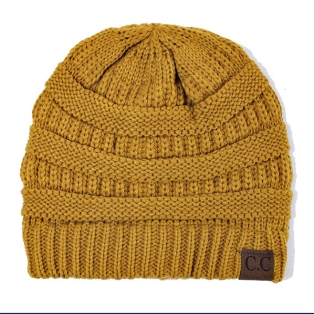 Mustard Beanie